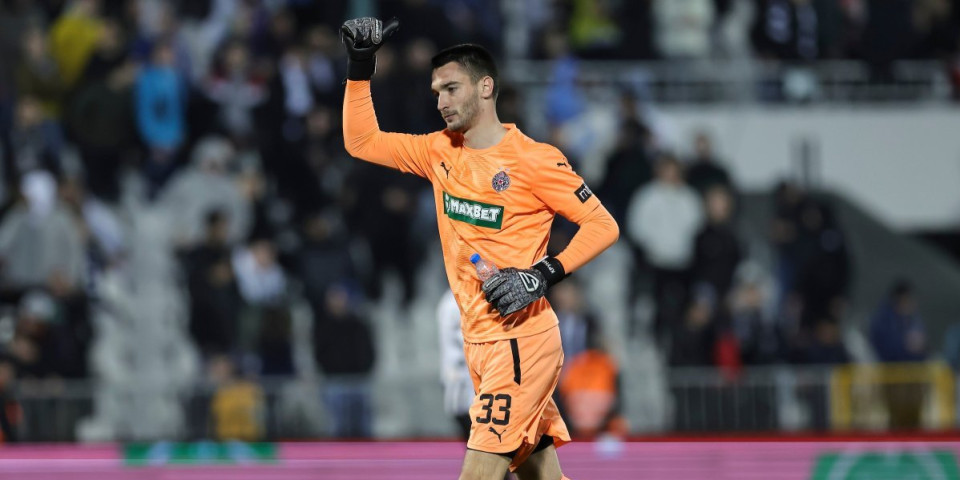 Neplanirano stao na gol, spasio Partizan protiv Ukrajinaca, pa zagrmeo: Bilo mi je puno srce kad sam video "grobare" (VIDEO)
