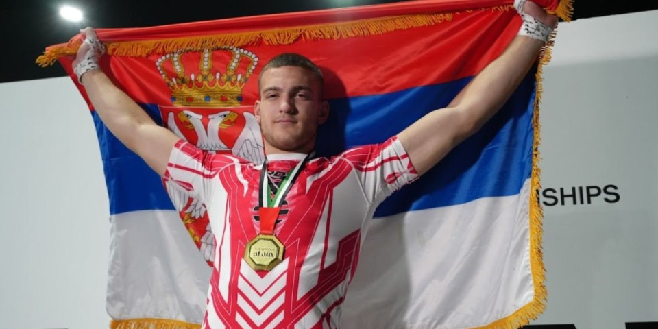 Srbija ima svetskog šampiona: Blagojević se okitio zlatom u Al Ainu (FOTO)