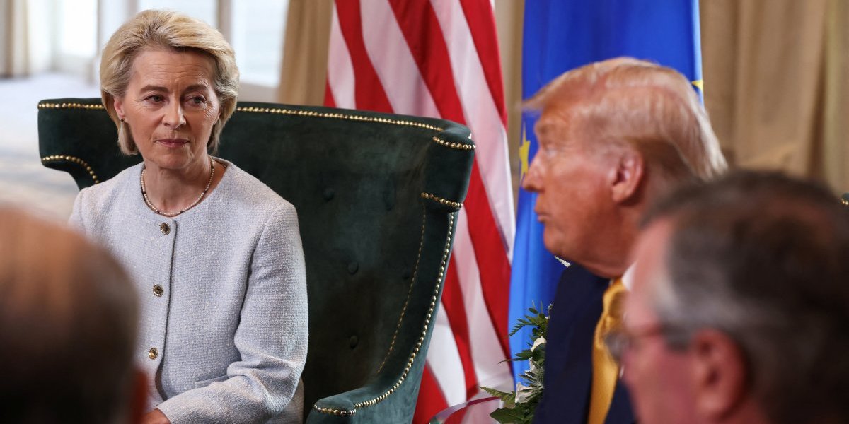 Novo poniženje za Ursulu, Tramp dokrajčio šeficu EU, ovo je bolno za gledati! (FOTO/VIDEO)