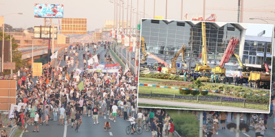 Blokaderi i njihovi predstavnici iz redova opozicije odbili su da na 8. sednici Saveta za kulturu i informisanje u Novom Sadu glasaju za podizanje spomenika za 16 stradalih u padu nadstrešnice.