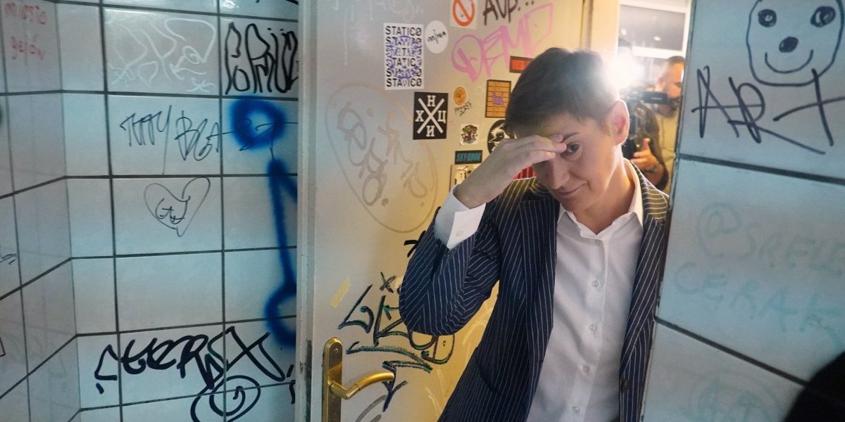 Ana Brnabić ostala bez reči zbog onoga što su blokaderi uradili u SKC-u 