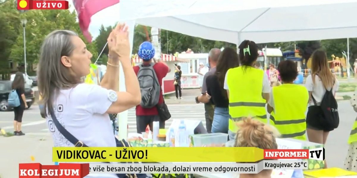 Šačica zgubidana pokušala da zaustavi ceo Vidikovac 