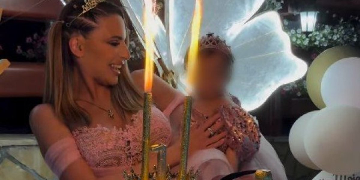 Sofija Una Manić i ćerkica