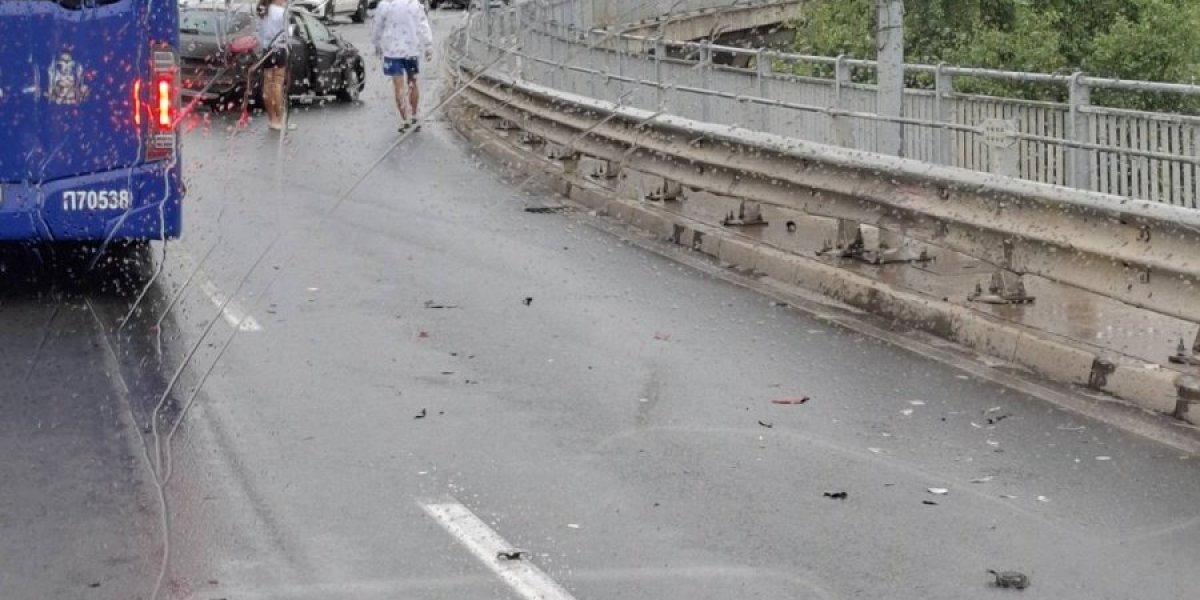 Lančani sudar kod hipodroma