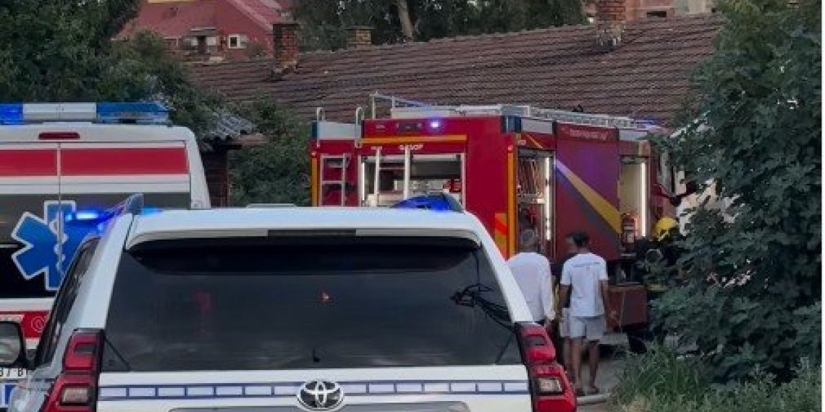 Devojci izgorelo pola tela: Užasan požar u Obrenovcu