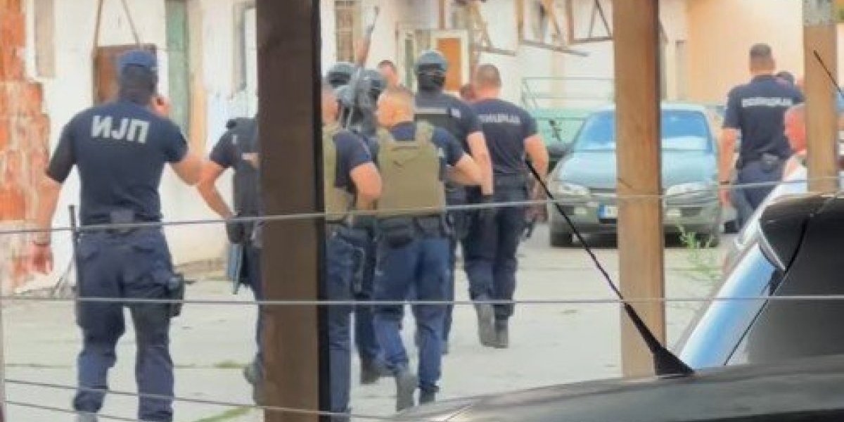 Interventna jedinica policije uhapsila naoružanog Vojina G. 