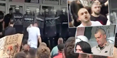 Prava drama odvija se ispred DUNP u Novom Pazaru nakon što su blokaderski islamisti napali policajce koji su danas na poziv dekana te institucije došli da omoguće normalizaciju rada te visokoškolske ustanove. Šest pripadnika MUP-a je teže povređeno.
