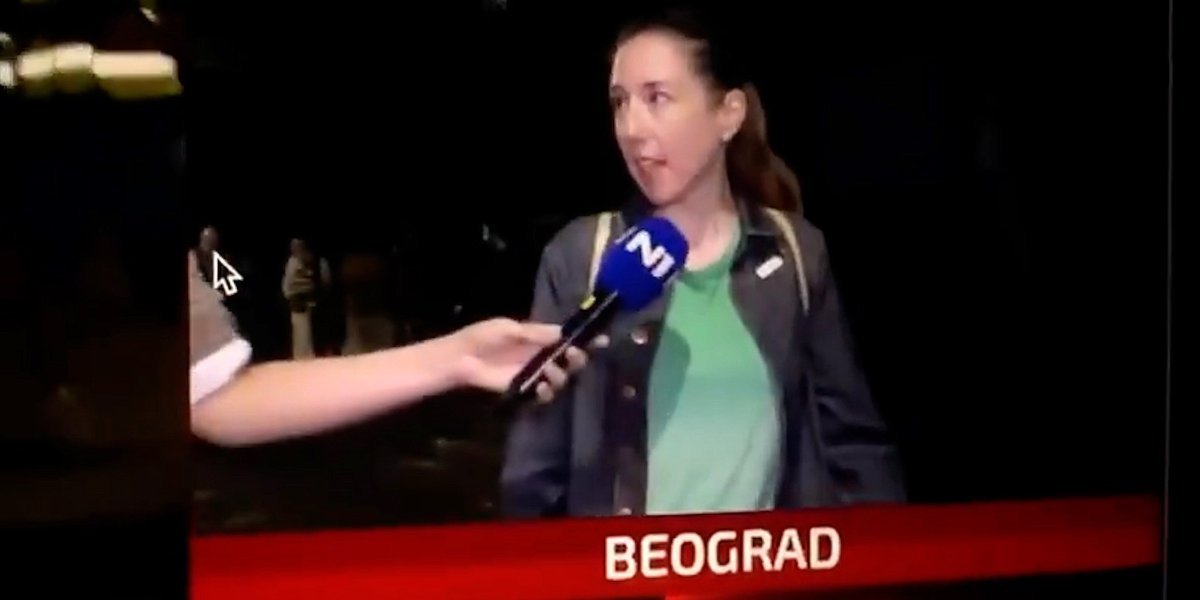 Ova blokaderka je organizovala napade na kuće zvaničnika na Vračaru - Vladana Putnik Prica: "Ja prevaspitavam"