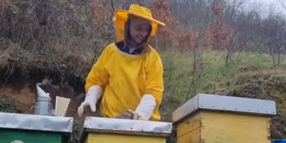 Darko se bavi pčelarstvom