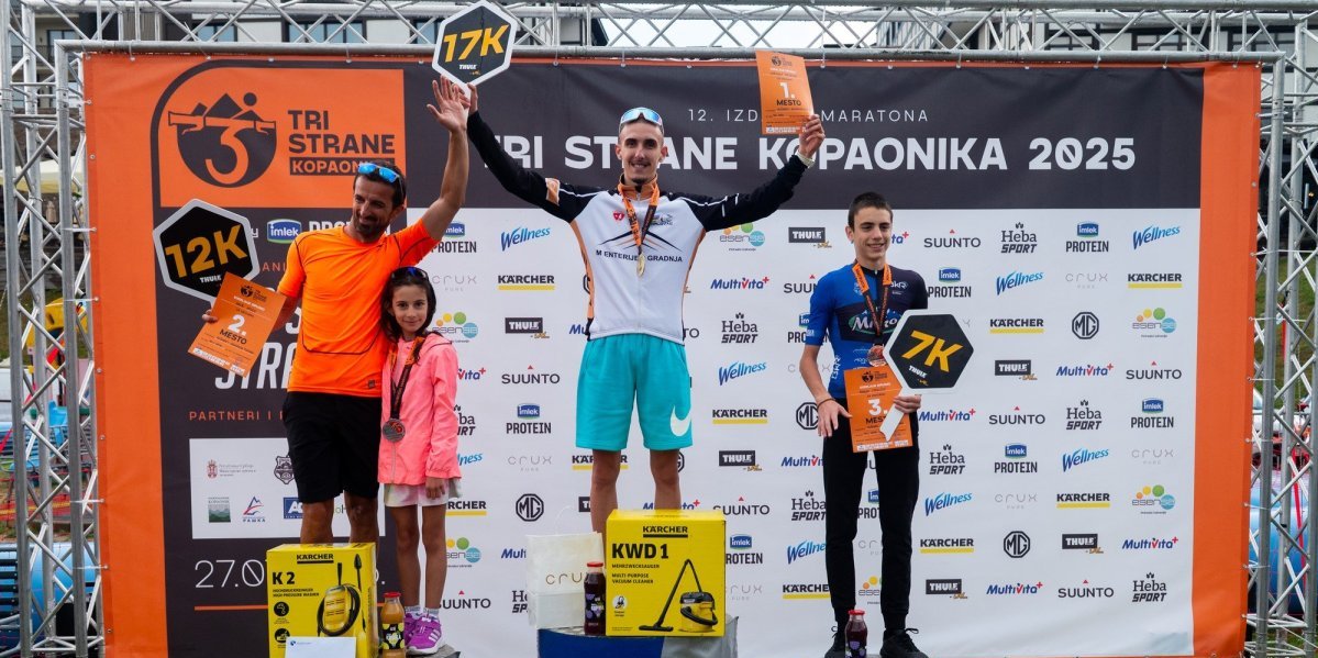 Borbelj i Krasić najbrži u trčanju, Stanišić i  Jakunina pobednici biciklističkog maratona na Kopaoniku