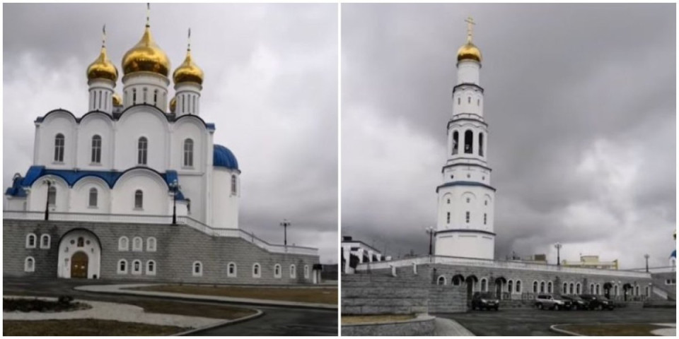 Tokom zemljotresa snimljen šokantan prizor u crkvi na Kamčatki! (VIDEO)