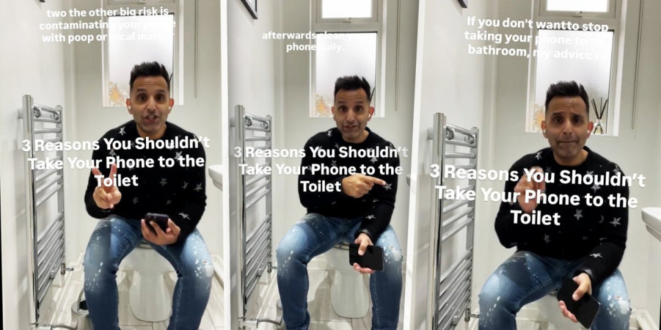 Ne koristite telefon u toaletu: Doktor otkrio šta se dešava vašem telu i zgrozio milione (VIDEO)