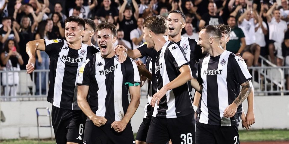 Ples Partizanovih beba protiv Ukrajinaca! Crno-beli dominantno nastavili evropski put