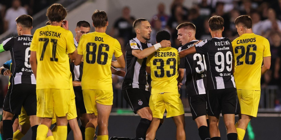 (VIDEO) Brazilac ošamario igrača Partizana: Žestok sukob u Humskoj, Ukrajinci besni zbog debakla