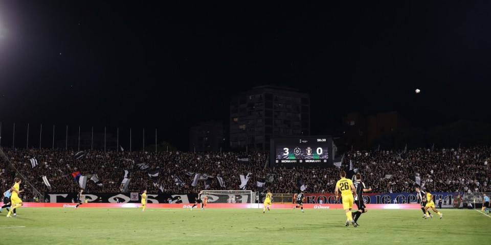 "Grobari", svaka čast: Partizan drugi najgledaniji u Ligi konferencija