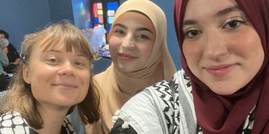 Očarana lažnom državom: Greta Tunberg bila na KiM, pa došla u Beograd da ruši Srbiju (FOTO)