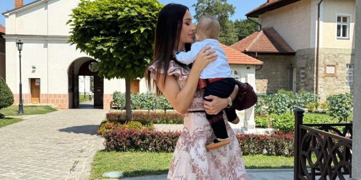 Kaća Živković krstila sina Stefana