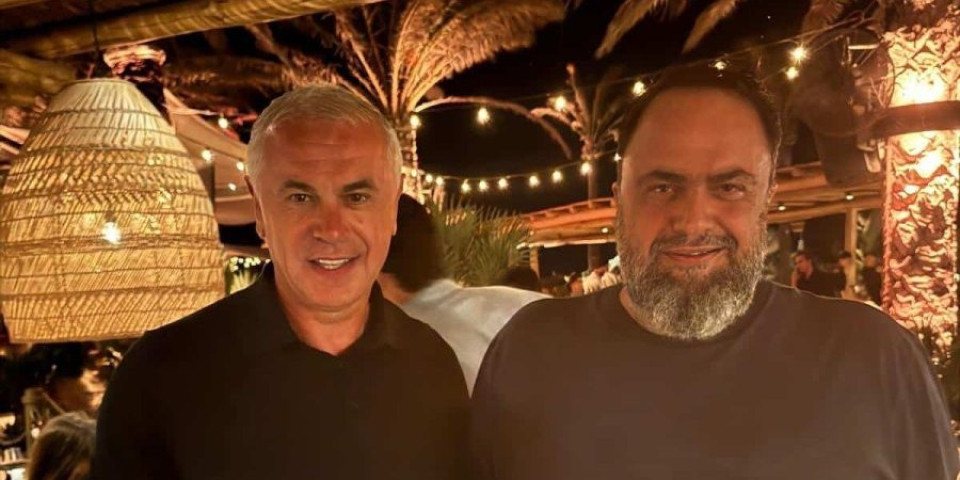 Bratstvo i prijateljstvo Zvezde i Olimpijakosa: Terzić poseban gost na Marinakosovom rođendanu (FOTO)