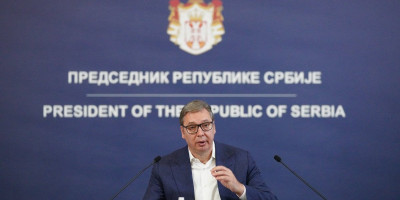 Predsednik Aleksandar Vučić izjavio je danas da su ovo najteža vremena za Srbiju od 2008. godine, da je veliko pitanje kako će se sve završiti i da je zato važno insistiranje Srbije na očuvanju mira, regionalne stabilnosti, kao i da je presuda protiv Milorada Dodika nedemokratska i usmerena protiv srpskog naroda.