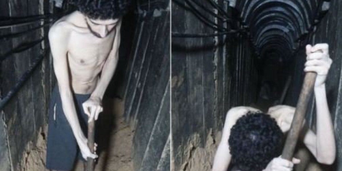 Snimak Hamasa zgrozio svet: Naterali mladog izraelca da iskopa sebi grob, njegove reči slamaju! (VIDEO)