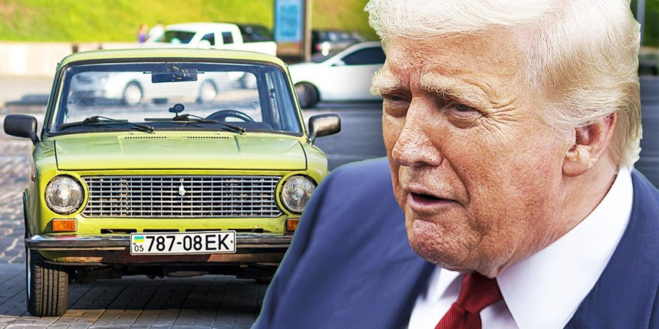 Republikanci objavili sliku pa postali predmet sprdnje - Tramp i ruska LADA su nešto najbolje što ćete videti danas (FOTO)