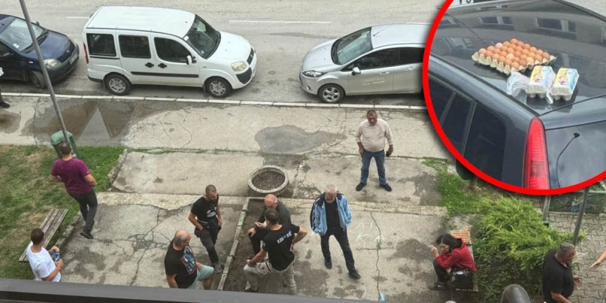 Šačica zgubidana u Kosjeriću spremila 50 jaja za članove SNS: Ponovo terorišu neistomišljenike