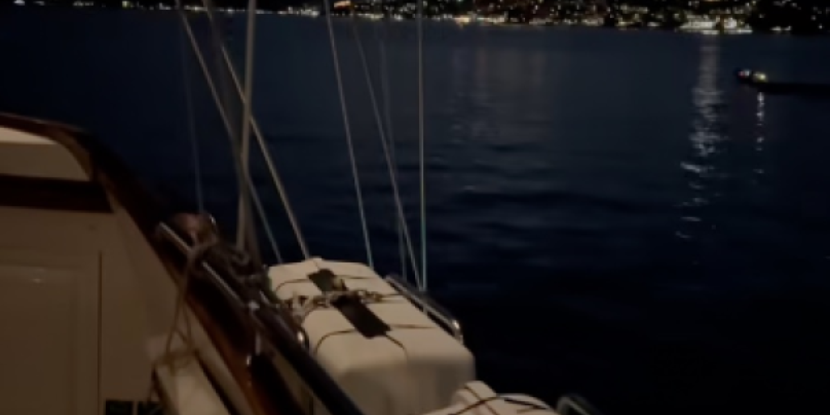 Milan Stanković na jahti