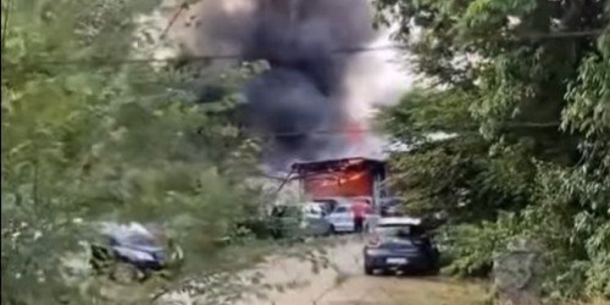 Izgoreli automobili i čamac: Velika šteta u Batajnici