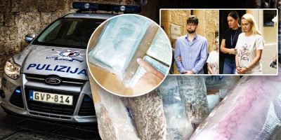 Crnogorac, Branko O. (27) i Srpkinja Nikolina V. (27) uhapšeni su na Malti kada je policija u automobilu, u kom je bila i devojčica (2), pronašla  drogu u vrednosti od oko 650.000 evra!