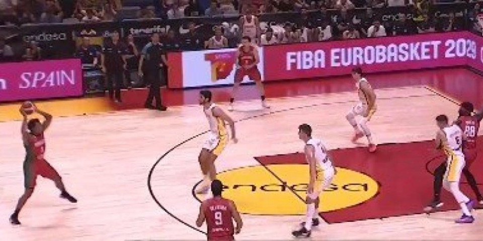 "Crvena furija" pala na kolena: Ovako je Portugal "spustio" Španiju pred Evrobasket (VIDEO)