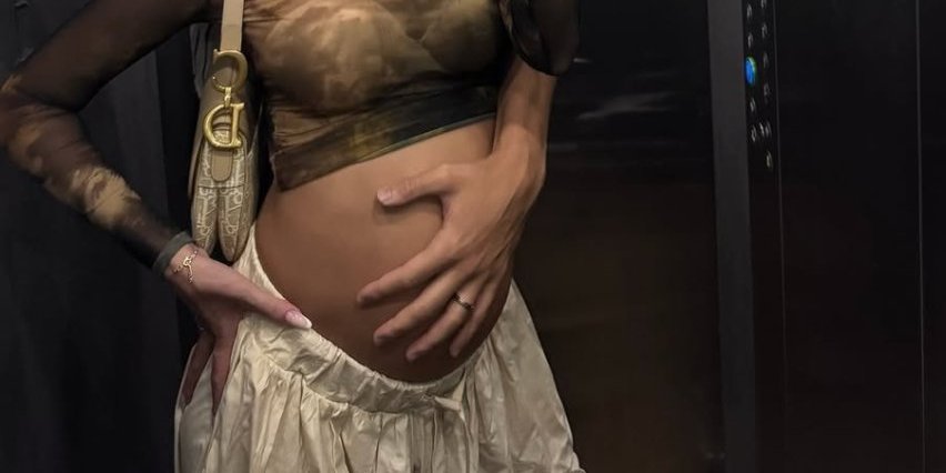 Stiže prinova u Zvezdi! Zanosna žena košarkaša pokazala stomak (FOTO GALERIJA)