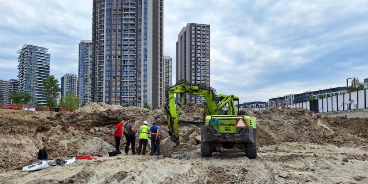 Gradilište u Beogradu na vodi