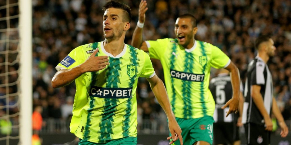 Šanse za Partizanovu osvetu Kipranima minimalne: AEK deklasirao Legiju i crno-bele približio Poljskoj