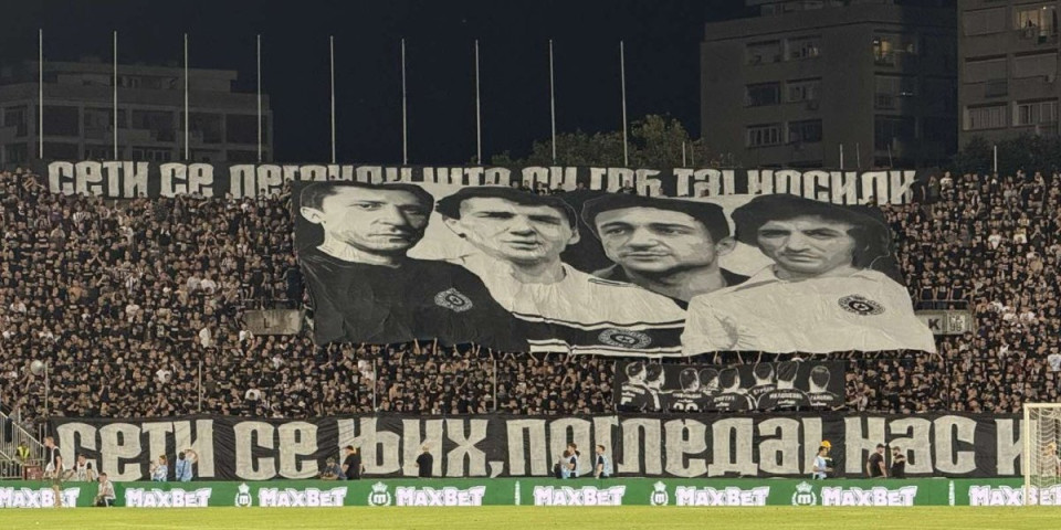 Fantastična koreografija "grobara": Seti se legendi što su taj grb nosili (FOTO/VIDEO)