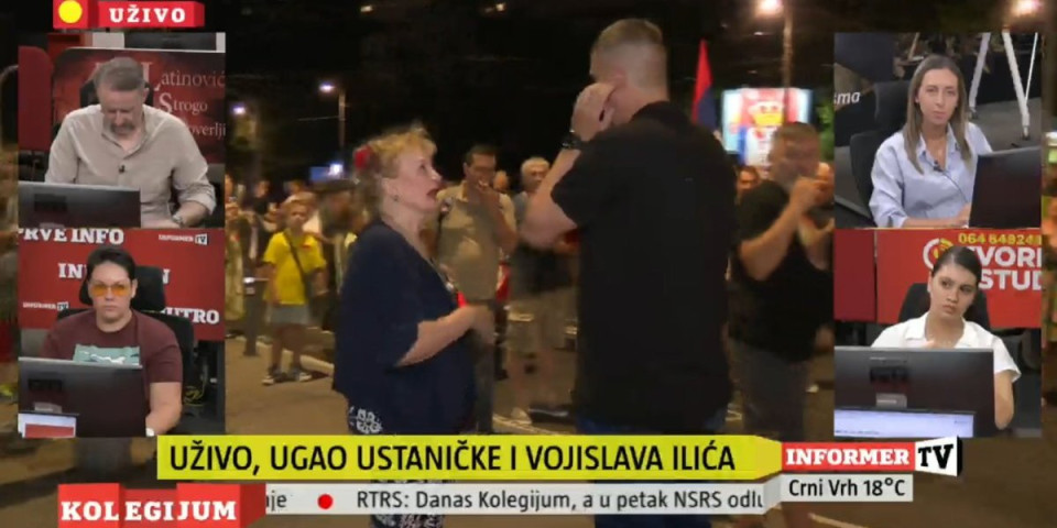 Histerija, prostakluk, srednji prst i brutalne psovke: Zgubidani napali reportera Informera, sprečavali ga da izveštava (VIDEO)
