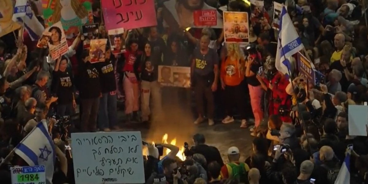 Velike demonstracije u Izraelu: Uhapšeno petoro ljudi, policija koristila vodeni top (VIDEO)