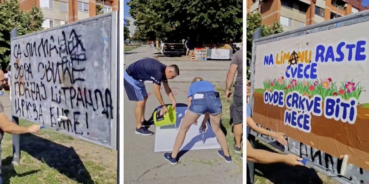 Skandalozan video: Blokaderi mrze Srbiju i srpsku crkvu - Pogledajte šta zgubidani rade u Novom Sadu (VIDEO)