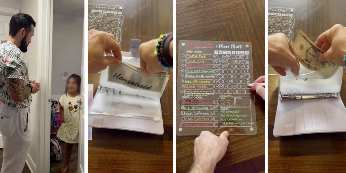 Otac naplaćuje kiriju ćerki (6): Vaspitna metoda izazvala haos na mrežama (VIDEO)