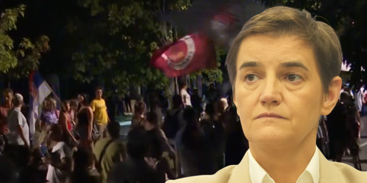 (VIDEO) Zgubidanska posla: Blokaderi urlali ispred kuće Ane Brnabić!