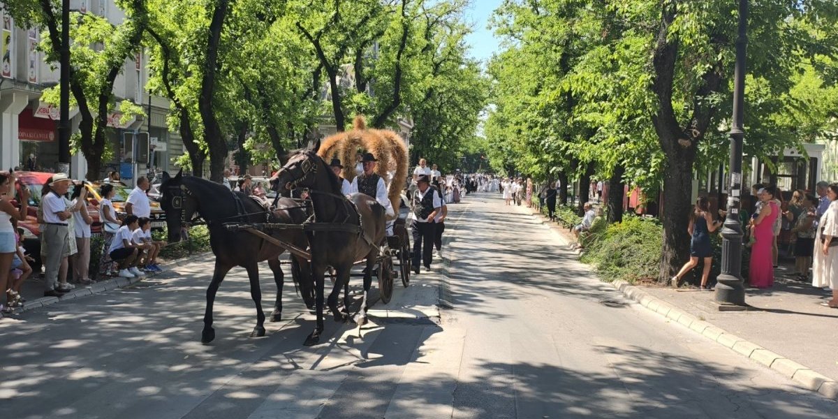 Pune ulice Subotice: Slave novi rod žita, a ovo je najbolji deo (VIDEO)