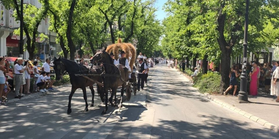 Pune ulice Subotice: Slave novi rod žita, a ovo je najbolji deo (VIDEO)