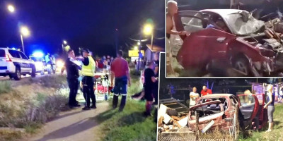 Vozač automobila L.L. (56), koji je sleteo sa puta kod Kragujevca prethodno je bio izboden nožem od strane P. M. (41), a nesreća se dogodila na putu do bolnice.