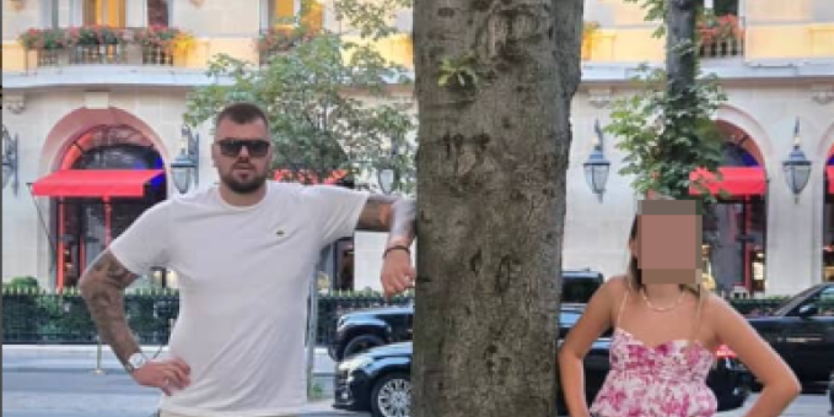 Marko Janjušević Janjuš i ćerka Kruna