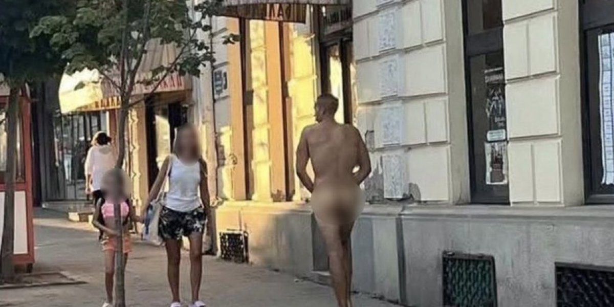 Go k'o od majke rođen usred dana: Šok scena u Kragujevcu