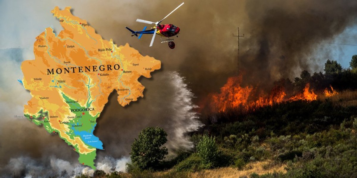GORI CRNA GORA! Izbili novi podmetnuti požari: Noć može da se pretvori u pakao (FOTO/VIDEO)