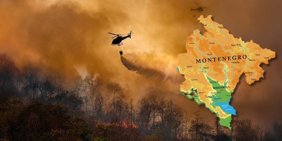 APOKALIPSA! Buknuo još jedan požar, vatra se približava kućama: Teška noć za Crnu Goru (FOTO/VIDEO)