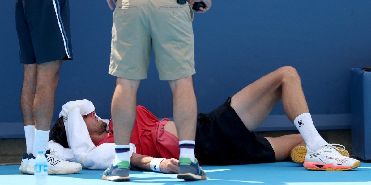 Drama na mastersu u Sinsinatiju: Teniser se srušio nasred terena, reagovao i lekar (VIDEO)
