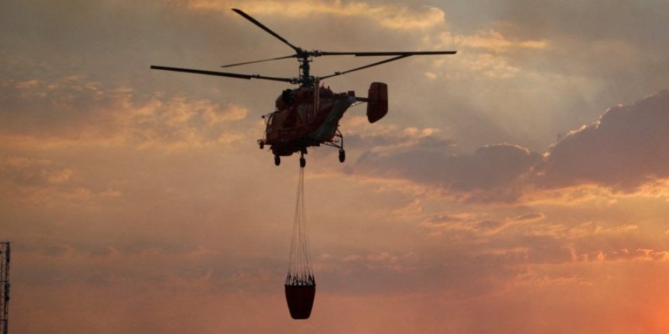 Bukti veliki požar u ovom delu Srbije: Angažovana čak dva helikoptera