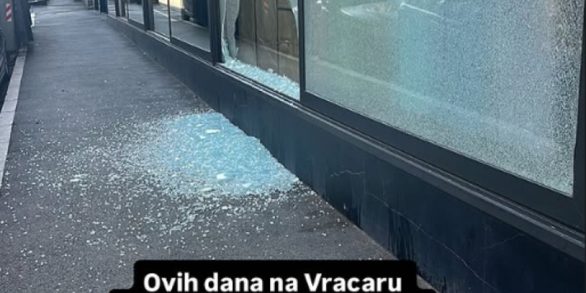 Razlupan lokal Adama Adaktara