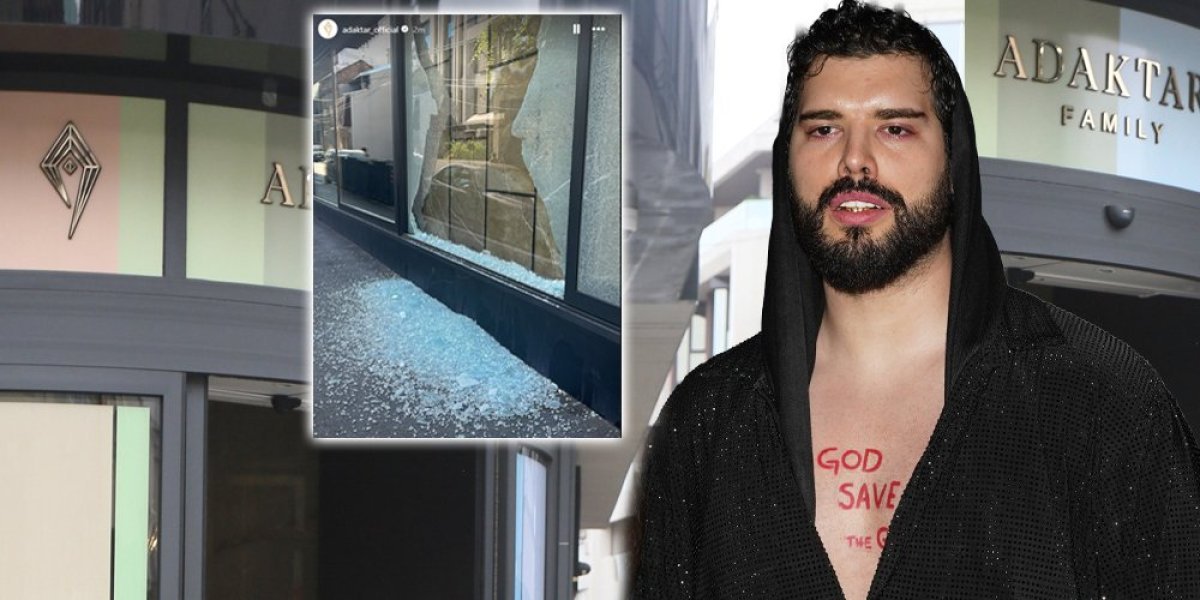 Adamu Adaktaru demolirali salon, staklo svuda po ulici - Šteta iznosi skoro 30.000 evra (FOTO)